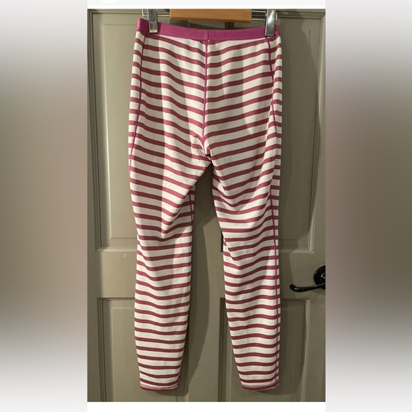PATAGONIA Women’s White Fuchsia Striped Capilene 3 Midweight Base Layer Pants S - Picture 3 of 6